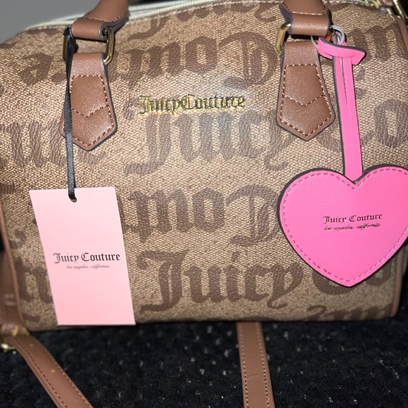 Juicy Couture- Chestnut Chino Satchel - Picture 3 of 4